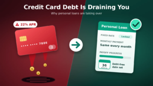 Feeling drained by credit card debt? Here’s why personal loans are becoming the preferred solution