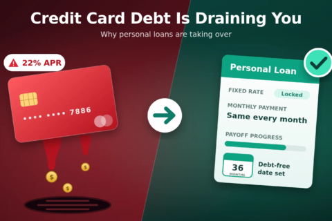 Feeling drained by credit card debt? Here’s why personal loans are becoming the preferred solution
